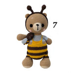 Peluche en crochet vue 6