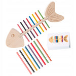 Jeu de poisson en bois, logique de correspondance des couleurs vue 5