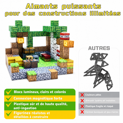 Blocs de construction magnétiques