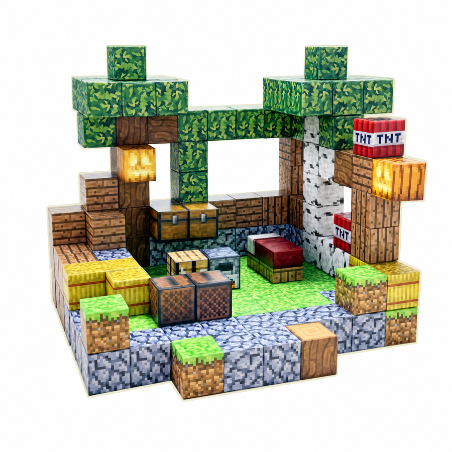 Blocs de construction magnétiques