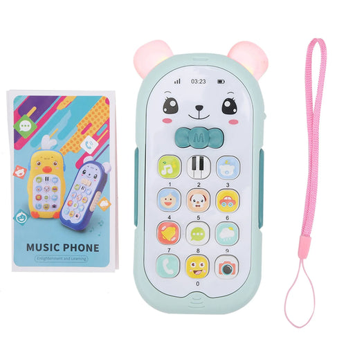Jouet téléphone portable pour enfants effets sonores et lumineux