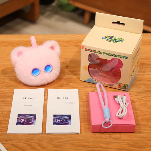 Jouet en peluche intelligent avec IA, conversation vocale, Wi-Fi, poupée robot interactive