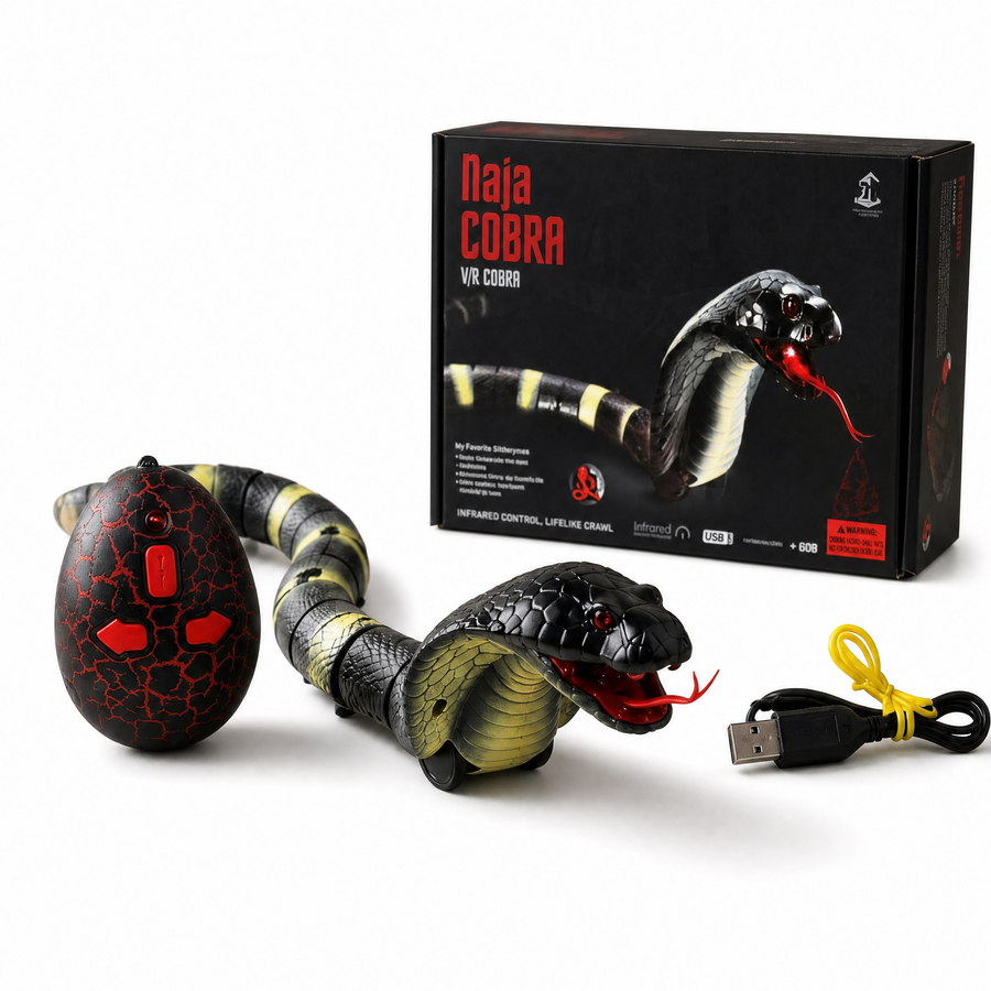 Serpent télécommandé réaliste